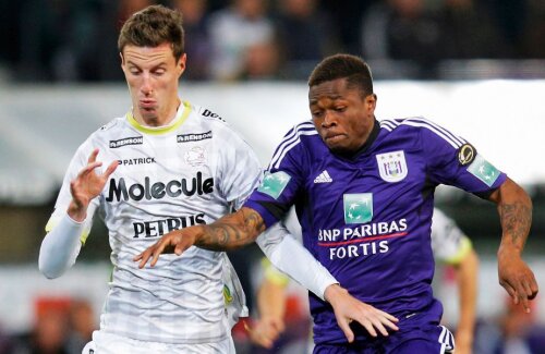 Bruno Godeau (stânga), pe când evolua pentru Waregem Foto: Guliver/GettyImages