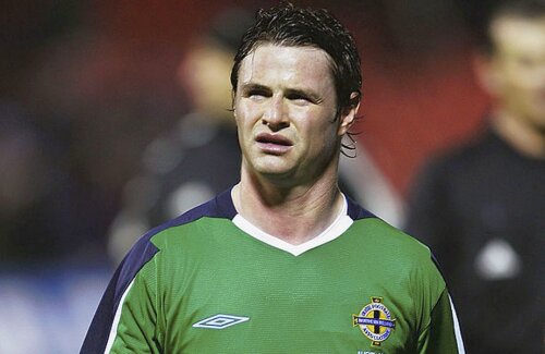 Philip Mulryne pe când juca pentru naționala Irlandei de Nord Foto: Guliver/Getty Images