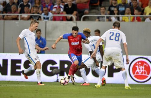 “Dubla” cu Sparta, 1-1 și 2-0, a făcut ca FCSB să se califice în grupele Europa League și să încheie anul financiar 2016 cu un profit de 6 milioane de euro FOTO Alex Nicodim