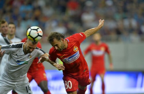 Texieira a jucat excelent în tur, marcând golul doi al FCSB-ului // FOTO: Alex Nicodim
