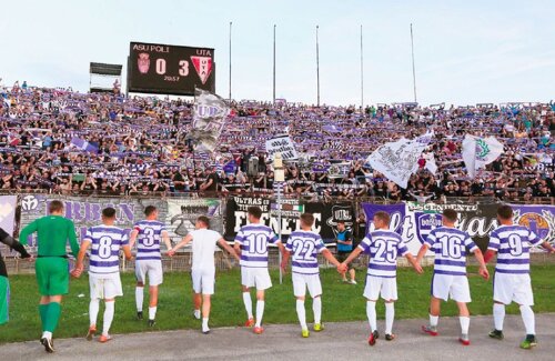 ASU Poli - UTA Arad se va juca cu un stadion plin la mijlocul lui octombrie FOTO sportpictures.eu