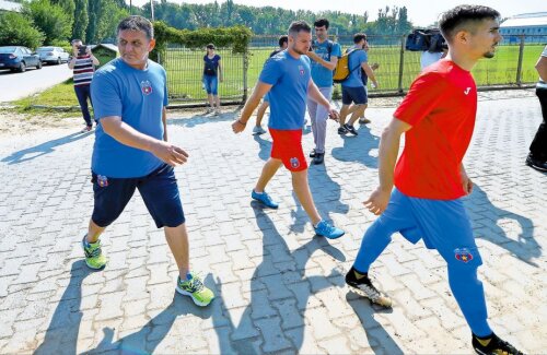 Steaua lui Lăcătuș se va duela încă din primul an cu rivalele tradiţionale Dinamo și Rapid FOTO Raed Krishan
