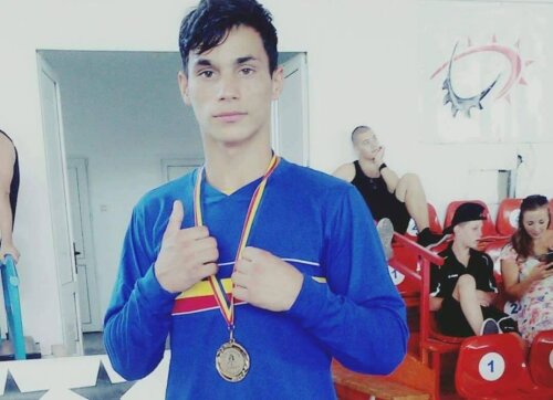 Cosmin Toboșaru, unul dintre medaliații cu bronz la Europenele de juniori FOTO: facebook
