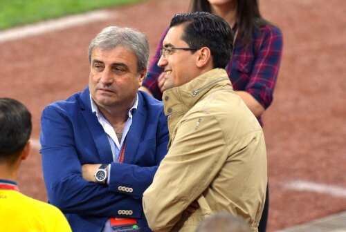 Mihai Stoichiță și Răzvan Burleanu // Foto: Cristi Preda / Gazeta Sporturilor