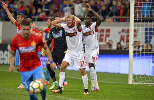 2 goluri are Nemec pentru “câini” în actuala ediţie de Liga 1 în 12 meciuri, Bokila n-are niciunul în 3 partide FOTO Cristi Preda