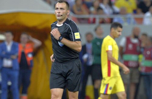 Ivan Bebek, în timpul meciului România  -Armenia 1-0, din septembrie // FOTO: Cristi Preda