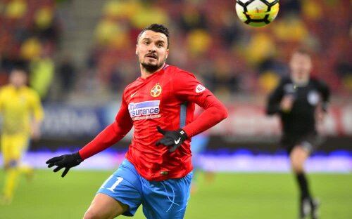 În vară, Budescu, 28 de ani, a semnat cu FCSB un contract valabil până în iunie 2021