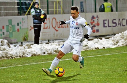 Moruțan a făcut o partidă modestă în duelul direct cu FCSB de duminică, pierdut de FC Botoșani cu 0-3. 5 a fost nota primită de Moruțan din partea Gazetei // FOTO: Ionuț Tabultoc