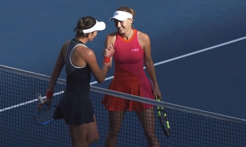 Garbine Muguruza și Caroline Wozniacki, foto: Gulliver/gettyimages