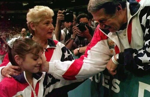 Marta și Bela Karolyi, foto: bostonglobe.com