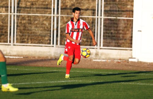 Diogo Salomao a marcat unicul gol al meciului Foto: Ionuț Iordache