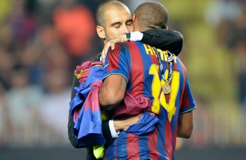 Thierry Henry și Pep Guardiola
(foto: Guliver/Getty Images)