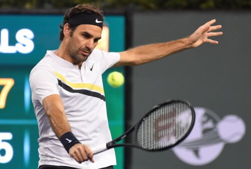 Roger Federer la Indian Wells, foto: reuters