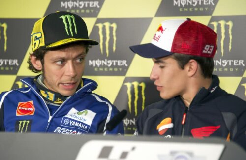 Valentino Rossi și Marc Marquez
(foto: Guliver/Getty Images)
