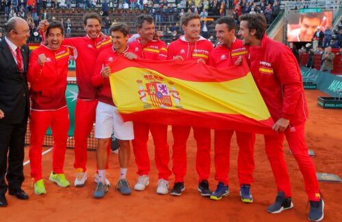 Spania a câștigat la Valencia meciul cu Germania, 3-2, în sferturile Cupei Davis // FOTO: Reuters