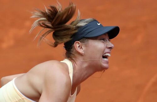 Sharapova are un titlu la Madrid, cucerit în 2014, chiar în fața Simonei Halep // FOTO: Reuters