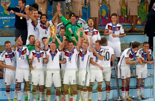 Germania a câștigat ultima ediție de CM, în 2014, 1-0 cu Argentina // FOTO: Guliver/GettyImages