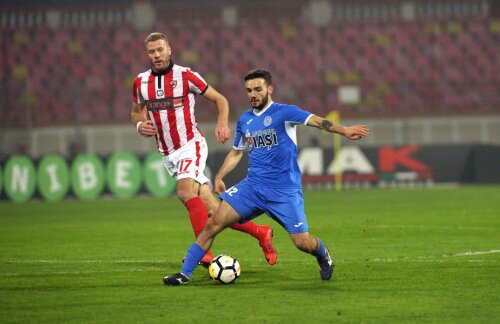 Qaka îl impresionase pe Becali încă din toamnă, când Poli Iași a învins prima oară pe Steaua, 1-0, în Copou, în sezonul regulat Foto: Cristi Preda