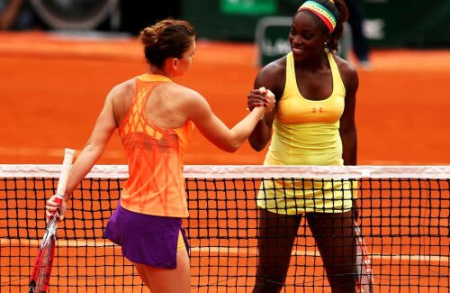 Halep a învins-o pe Stephens, 6-4, 6-3, în șaisprezecimi la Roland Garros, în 2014 // FOTO: Guliver/Getty Images