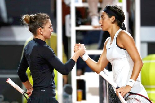 Caroline Garcia și Simona Halep FOTO: Guliver/GettyImages