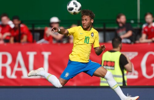 Neymar, dezinvolt la antrenamente, e gata să ducă Brazilia cât mai departe la acest turneu  (foto: Guliver/GettyImages)