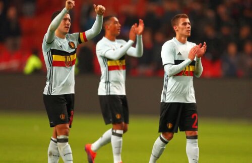 Frații Eden (stânga) și Thorgan Hazard (dreapta) // FOTO: Guliver/ Getty Images