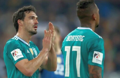 Mats Hummels și Jerome Boateng, fotbaliștii lui Bayern, au dezamăgit la acest Mondial, la fel ca întreaga echipă a Germaniei // FOTO: Guliver/ Getty Images