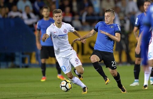 Cicâldău în duel cu Florin Tănase Foto: Cristi Preda