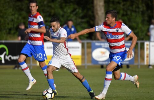 Contra lui FC Bruges, Qaka a intrat la pauză, când belgienii conduceau cu 1-0. Cu albanezul pe teren, roș-albaștrii au egalat Foto: Raed Krishan