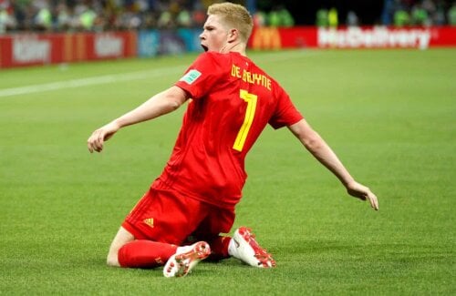 De Bruyne a marcat contra Braziliei // FOTO: Guliver/GettyImages