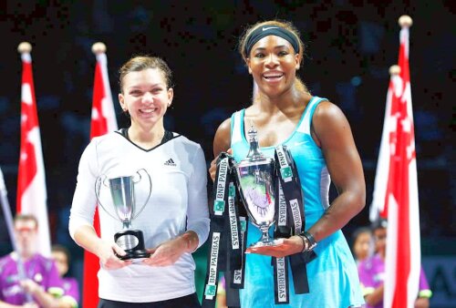 Simona Halep și Serena Williams FOTO: Guliver/GettyImages