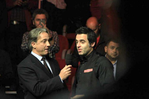 Marius Ancuța și Ronnie O'Sullivan