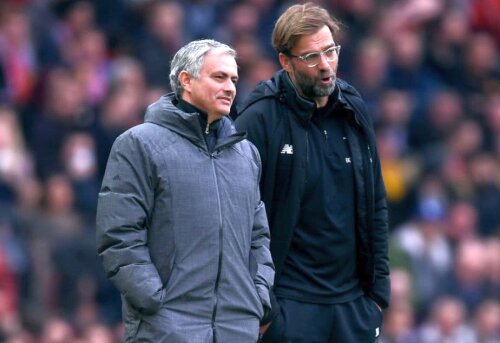 Jurgen Klopp și Jose Mourinho FOTO: Gulliver/GettyImages