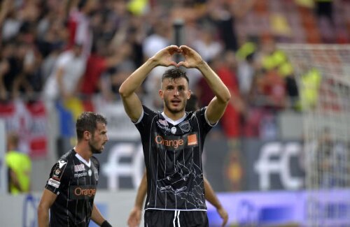 Mihai Popescu (25 de ani) a înscris duminică primul său gol în Derby de România // FOTO: Cristi Preda