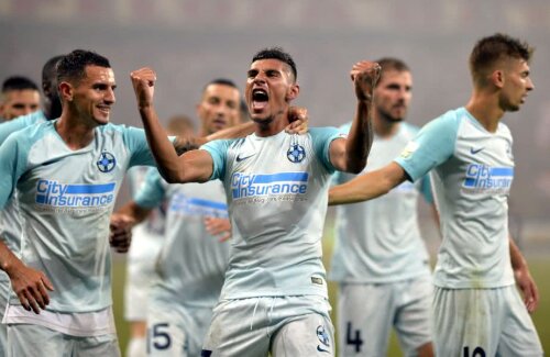 Florinel Coman i-a răspuns patronului cu două goluri în derby-ul cu Dinamo, 3-3 // FOTO: Raed Krishan