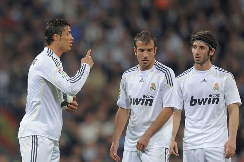Ronaldo, Van der Vaart și Granero (de la stânga la dreapta) FOTO: Guliver/GettyImages