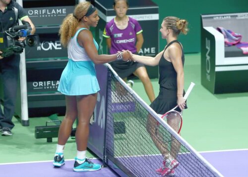 Simona Halep și Serena Williams FOTO: Guliver/GettyImages
