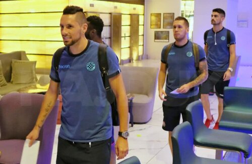 Fotbaliștii lui Hajduk s-au cazat la hotelul Radisson Blu din Capitală // FOTO: hajduk.hr