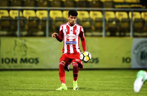 Yasin Hamed este deja în al treilea sezon de Liga 1, cu toate că are 18 ani și 8 luni FOTO Raed Krishan
