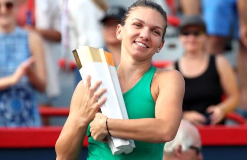 Cu titlul de la Montreal, Simona Halep a ajuns la 3 trofee în 2018. S-a mai impus la Shenzen și Roland Garros // FOTO: Reuters