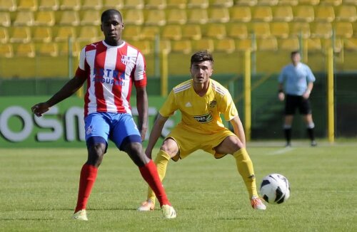 Cooper, aici vs FC Vaslui, a jucat ultima oară în Liga 1 pe 16 mai 2014, în meciul Oţelul - Viitorul 4-1, când a și marcat