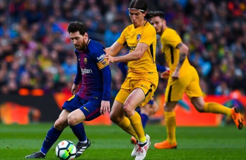 Lionel Messi vs. Filipe Luis
(foto: Guliver/Getty Images)