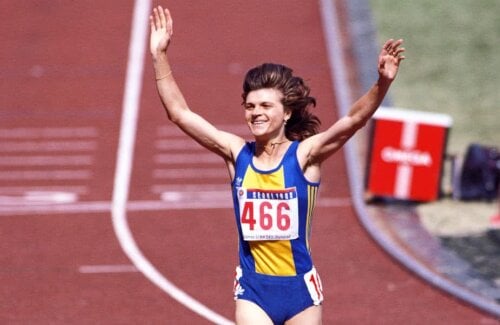 Paula Ivan, la finalul cursei de 1.500 de metri de la Olimpiada din Seul de acum 30 de ani // FOTO: Guliver/Getty Images
