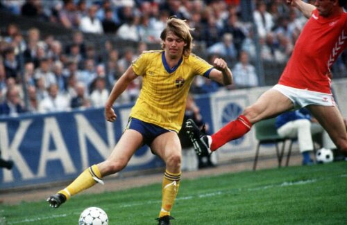 Glenn Strömberg, în tricoul naționalei Suediei