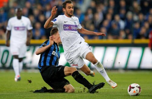 Fabien Camus, în alb, a fost dorit de Gigi Becali la FCSB în 2006 // FOTO: Guliver/Getty Images