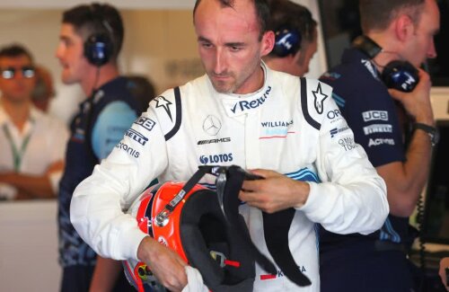 Robert Kubica, în timpul antrenamentelor de azi din Marele Premiu de la Abu Dhabi // FOTO: Reuters