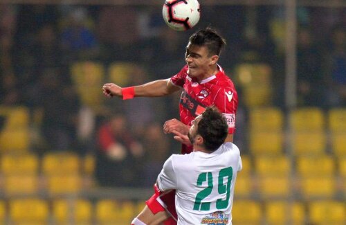 Ultima apariție a lui Ciobotariu în Liga 1 s-a petrecut pe 29 octombrie, în remiza de la Chiajna, 0-0 // FOTO: Raed Krishan