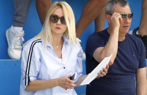 Luana Rednic, alături de tatăl său // FOTO: Gazeta Sporturilor