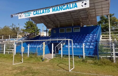 Stadionul din Mangalia e o ruină în prezent // FOTO: Vlad Nedelea/GSP.ro
