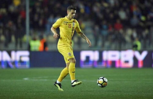 Butean a jucat în victoria puștilor U21 cu Liechtenstein, 4-0, la Ploiești, în octombrie. sursa foto: frf.ro